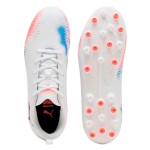 Ghete de Fotbal pentru Copii Puma Future 8 Play Mg Alb