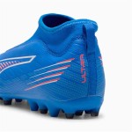 Ghete de Fotbal pentru Copii Puma  Ultra 6 Match+ Albastru