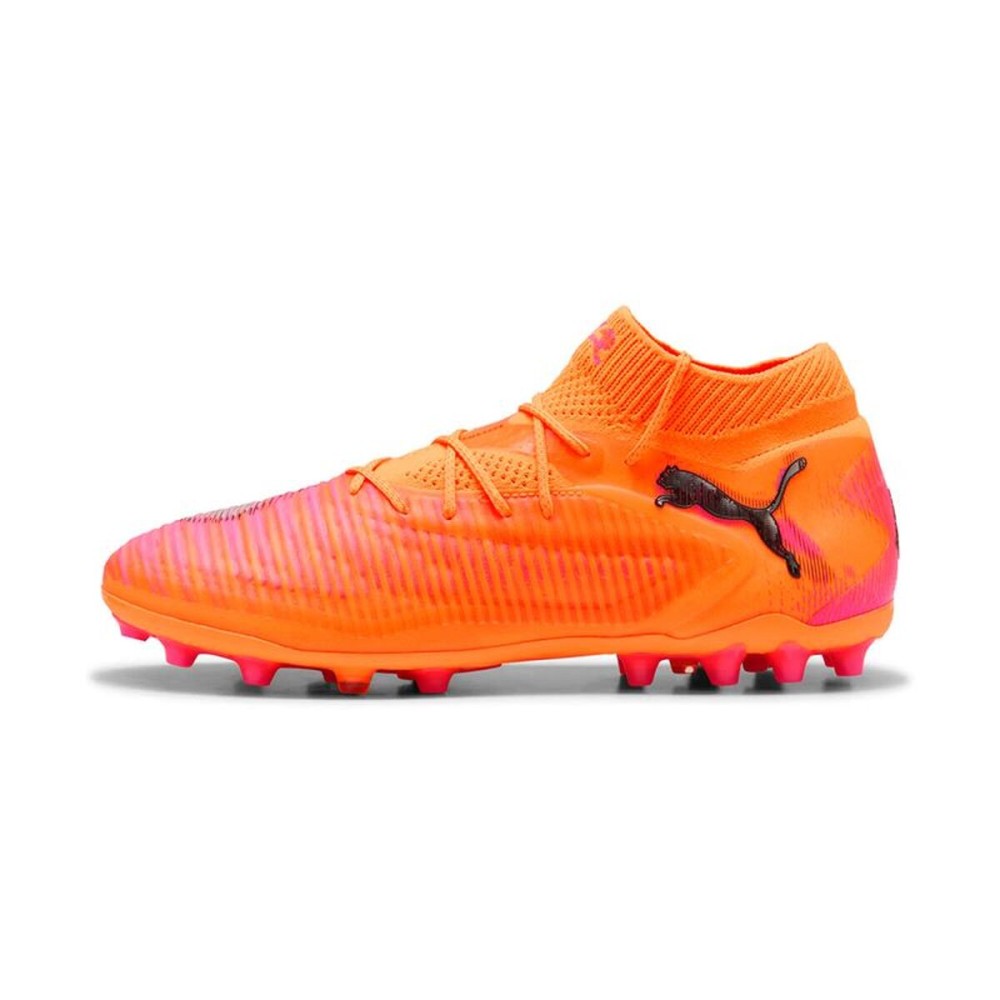 Încălțăminte de Fotbal pentru Adulți Puma Future 8 Ultimate Mg Heat Fire Portocaliu