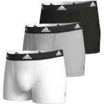 Boxeri pentru bărbați Adidas Active Flex Alb 3 Piese