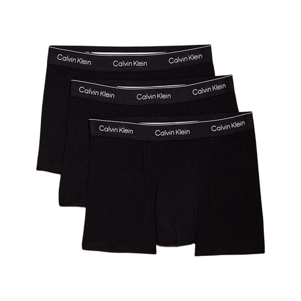 Boxeri pentru bărbați Calvin Klein Negru 3 Piese