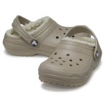 Saboți Crocs Classic Lined Clog K Maro