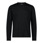 Tricou cu Mânecă Lungă Bărbați Campagnolo Negru