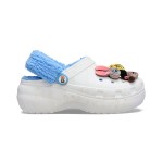 Saboți Crocs Zootopia Lined Platform Clog W Alb