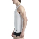Tricou cu Bretele Bărbat Adidas Active Flex Alb