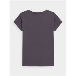 Tricou cu Mânecă Scurtă Femei 4F H4L22-TSD061LV-52S Albastru (XS)