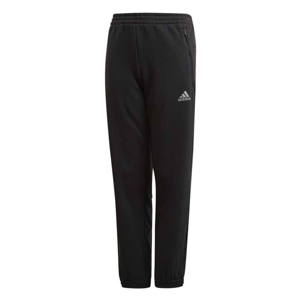 Pantaloni lungi de sport Adidas Climaheat Id Stadium Negru