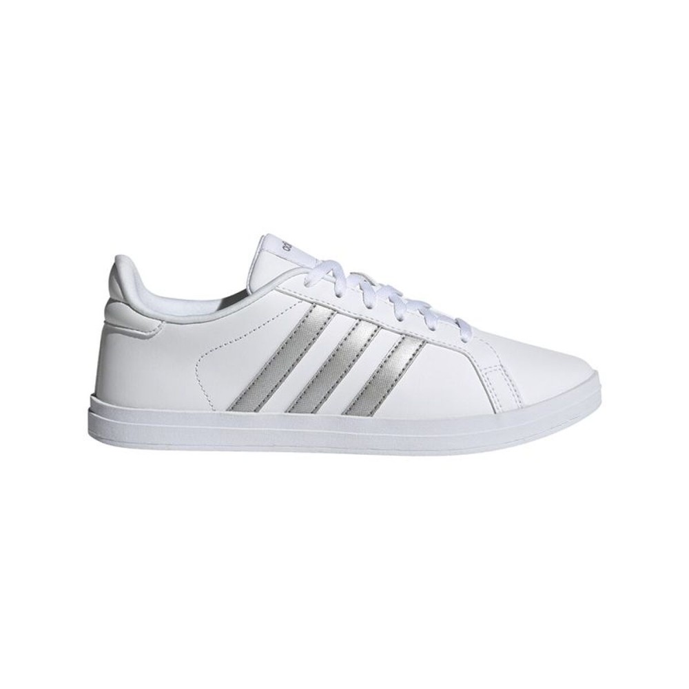 Încălțăminte de Running pentru Adulți Adidas Courtpoint W Alb