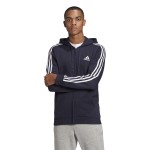 Hanorac cu Glugă Bărbați Adidas 3S Fl Fz Hd Albastru închis