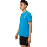 Tricou cu Mânecă Scurtă Bărbați Asics 2011C017-400 Albastru celest