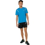 Tricou cu Mânecă Scurtă Bărbați Asics 2011C017-400 Albastru celest