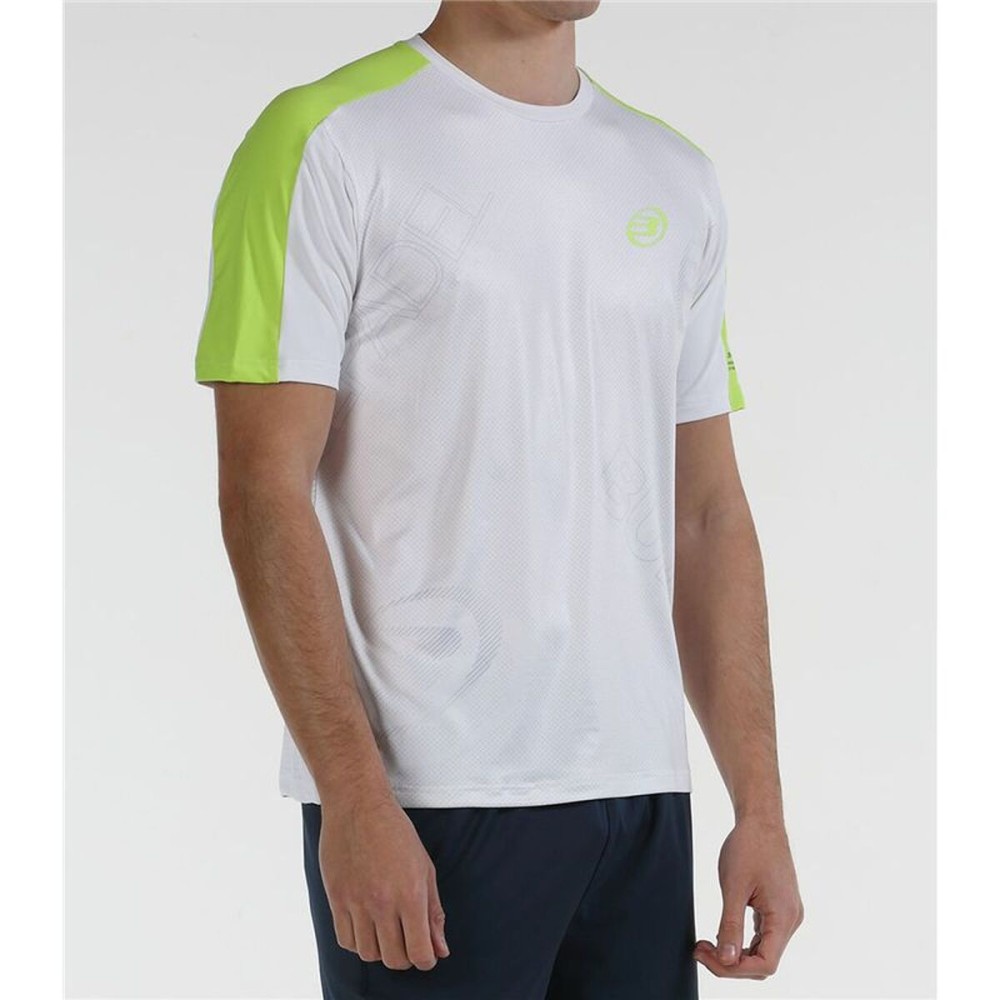 Tricou cu Mânecă Scurtă Bărbați Bullpadel MITAD-012 Alb