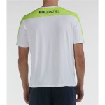 Tricou cu Mânecă Scurtă Bărbați Bullpadel MITAD-012 Alb