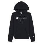 Hanorac cu Glugă Femei Champion Champion Script Logo Print W Albastru închis