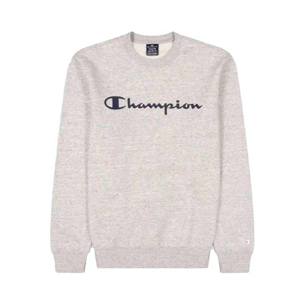 Hanorac cu Glugă Bărbați Champion Crewneck Gri