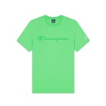 Tricou cu Mânecă Scurtă Bărbați Champion 218531-GS024 Verde deschis