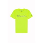 Tricou cu Mânecă Scurtă Bărbați Champion 218931-YF002 Verde lămâie