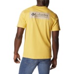 Tricou cu Mânecă Scurtă Bărbați Columbia 1834041742 Galben