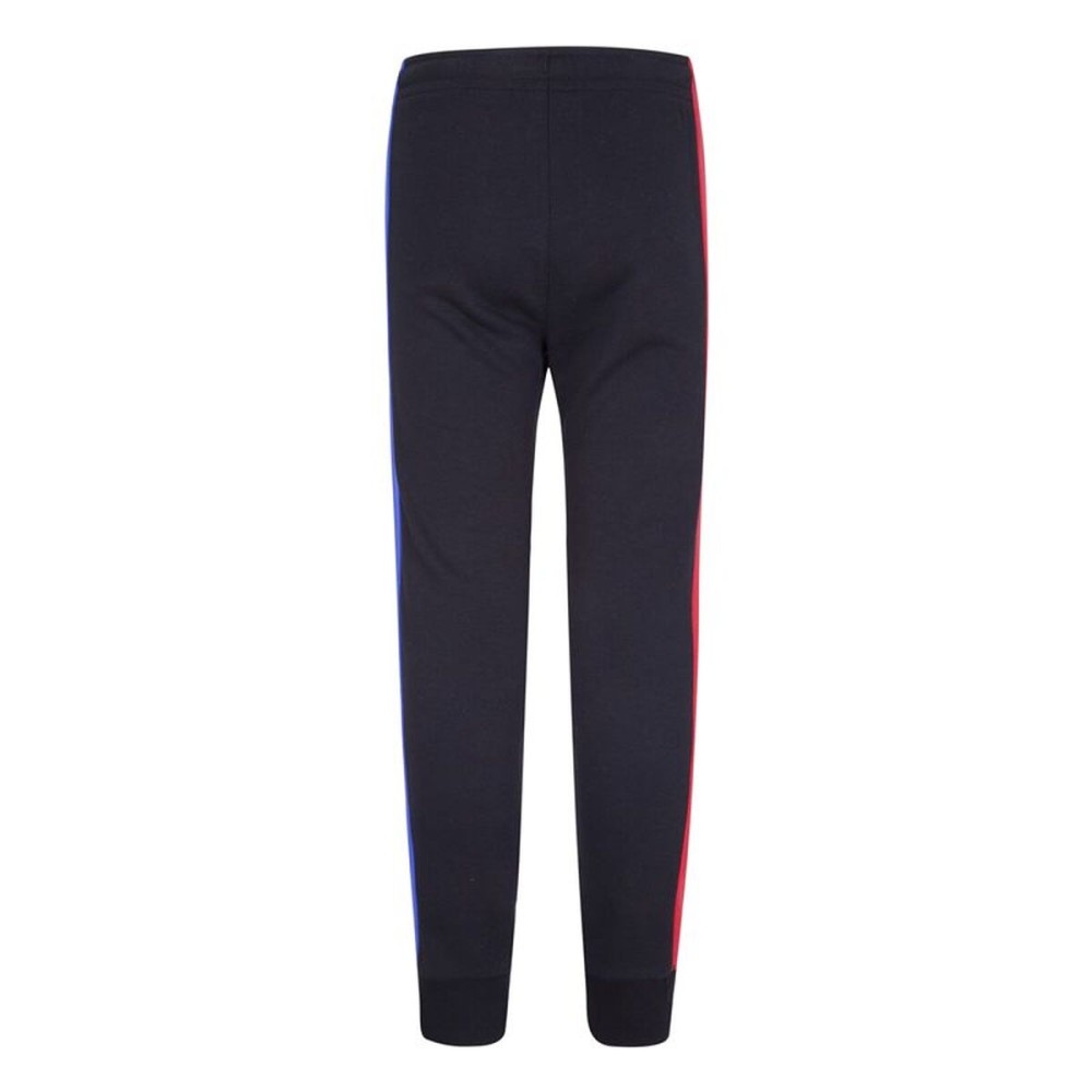 Pantaloni lungi de sport Converse Throwback Side Stripe Negru