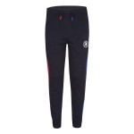 Pantaloni lungi de sport Converse Throwback Side Stripe Negru