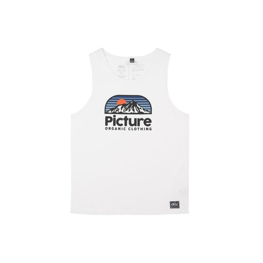 Tricou cu Mânecă Scurtă Bărbați Picture MTS944.B Alb