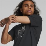 Tricou Sport cu Mânecă Scurtă Puma 522423 01 Negru