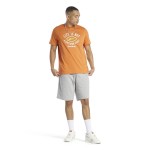 Tricou cu Mânecă Scurtă Bărbați Reebok HS4884 Portocaliu