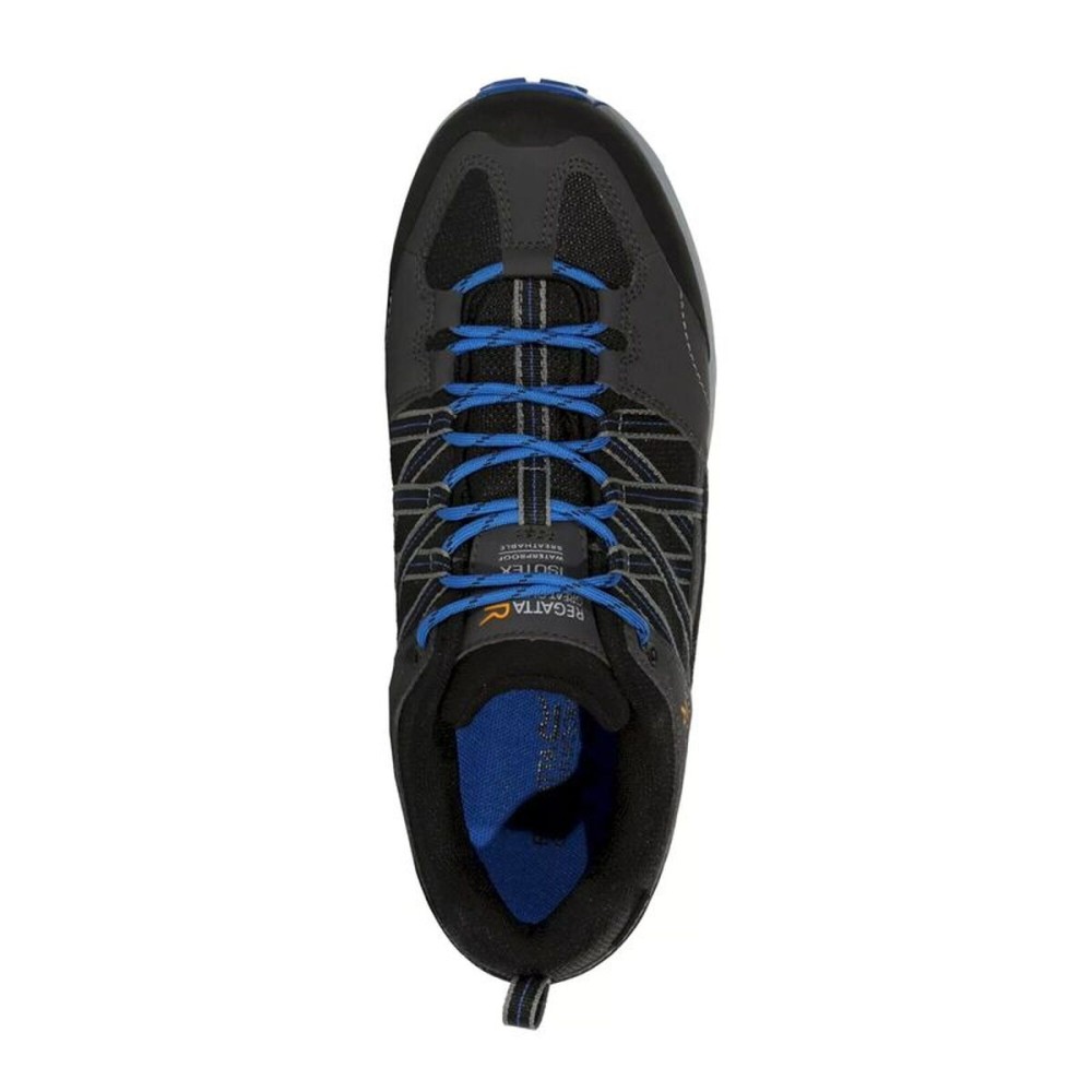 Pantofi trail pentru bărbați (alergare montană) Regatta Samaris Low Negru