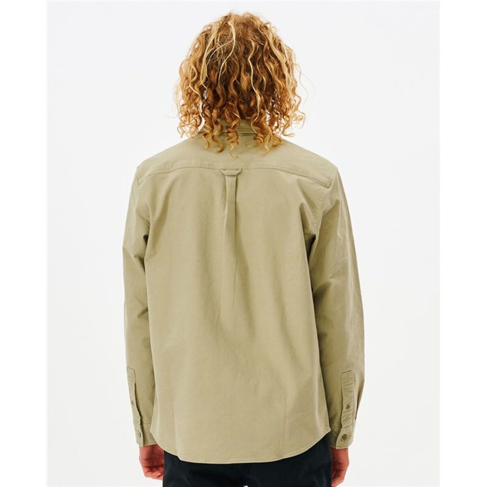 Cămașă cu Mânecă Lungă Bărbați Rip Curl Epic Bej (S)