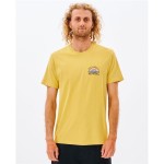 Tricou cu Mânecă Scurtă Bărbați Rip Curl 00IMTE-8126 Galben