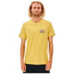 Tricou cu Mânecă Scurtă Bărbați Rip Curl 00IMTE-8126 Galben