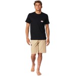 Tricou cu Mânecă Scurtă Bărbați Rip Curl CTEVA5-90 Negru (S)
