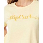 Tricou cu Mânecă Scurtă Femei Rip Curl GTERO5-4094 Lămâie (XS)