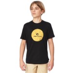 Tricou cu Mânecă Scurtă pentru Copii Rip Curl KTEZF4-90 Negru