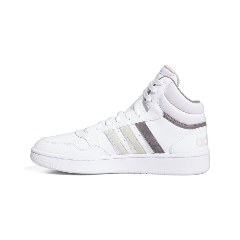Încălțăminte Sport Bărbați Adidas Hoops 3.0 Mid Alb