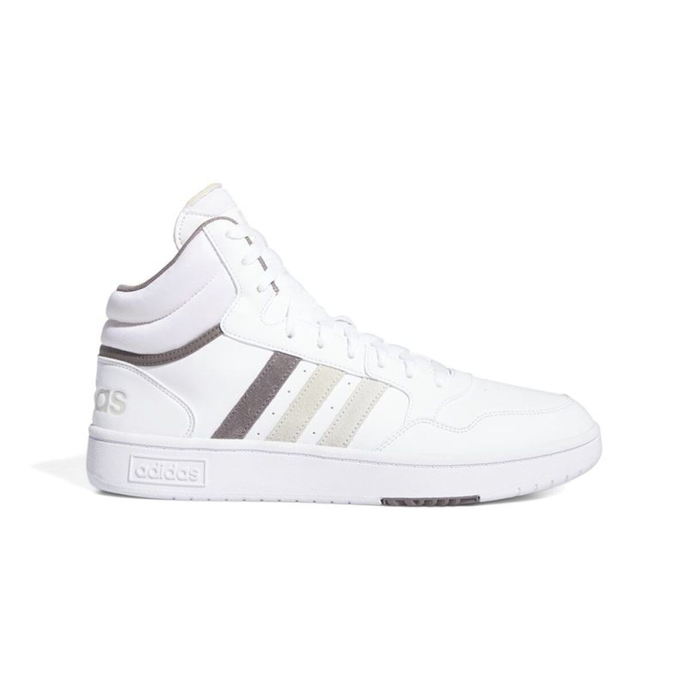 Încălțăminte Sport Bărbați Adidas Hoops 3.0 Mid Alb
