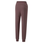 Pantaloni lungi de sport Puma ESS+ Embroidery High-W Maro Femeie