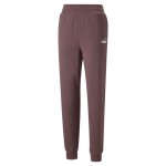 Pantaloni lungi de sport Puma ESS+ Embroidery High-W Maro Femeie