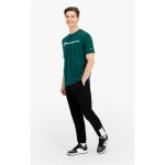 Pantaloni lungi de sport Champion Rib Cuff Colour Block Negru Bărbați
