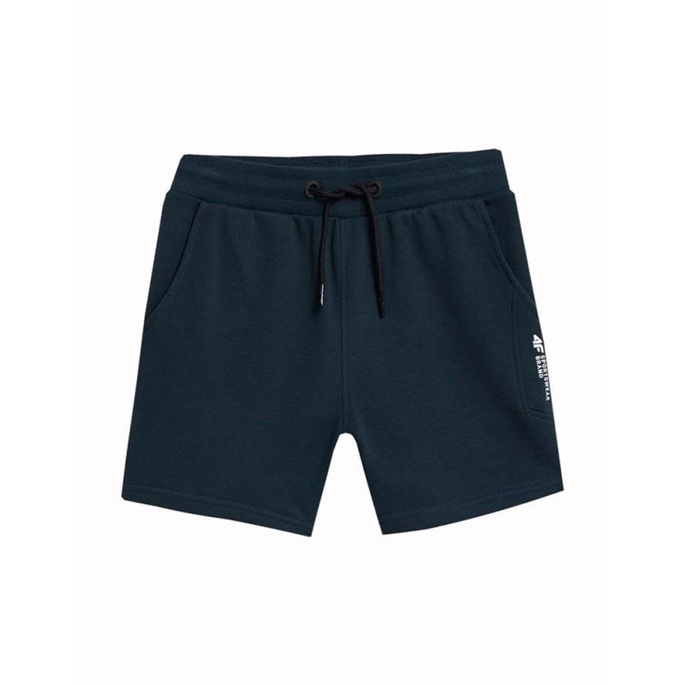 Pantalon scurt 4F M049 Albastru închis Infantil Bărbați