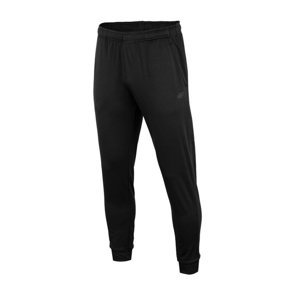 Pantaloni lungi de sport 4F Functional Negru Bărbați