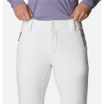 Pantaloni lungi de sport Columbia Roffee Ridge IV Alb