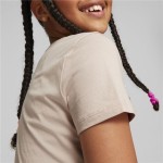 Tricou cu Mânecă Scurtă pentru Copii Puma Alpha Roz