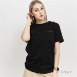 Tricou cu Mânecă Scurtă Femei Champion Negru