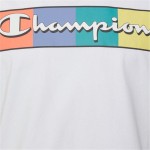 Tricou cu Mânecă Scurtă Bărbați Champion Alb
