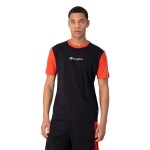 Tricou cu Mânecă Scurtă Bărbați Champion Negru