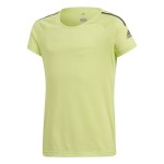 Tricou cu Mânecă Scurtă pentru Copii Adidas YG TR Cool Tee Verde lămâie