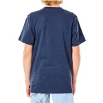 Tricou cu Mânecă Scurtă pentru Copii Rip Curl Filler Tee Albastru închis