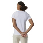 Tricou cu Mânecă Scurtă Femei New Balance Essentials Celebrate W Alb