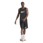Tricou de baschet Reebok Basketball Mesh Negru